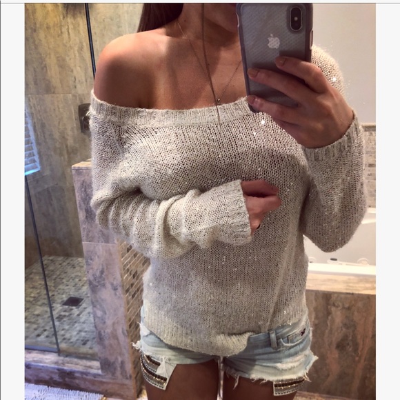Sweaters - Sequin sweater